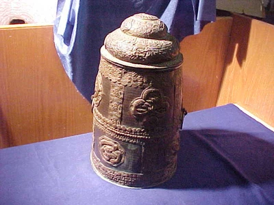 $139 • Buy VINTAGE CHINESE COPPER RICE BARREL, RARE, HAND MADE  19 InCHES  Tall