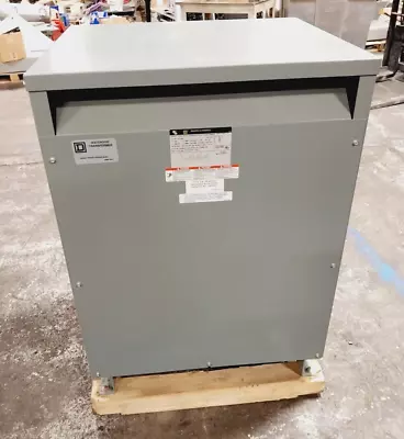 New Square D 112.5 Kva Transformer 480 Hv 480y/277 Lv 3 Ph  112t76hf • $3960