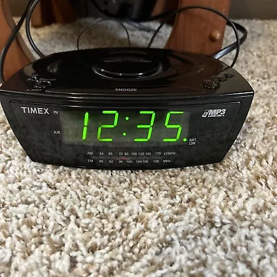 Timex Multi-Directional Sound Chamber Alarm Clock MP3 Player - T227BQ • $9