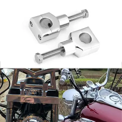 US 1'' Handlebar Risers Clamps For Yamaha V-star XVS 650 950 1100 1300 Road Star • $41.52