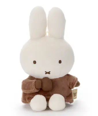 TAKARATOMY Miffy Cacao Bruna Washable Beans Collection Plush Doll Miffy NEW • $29.99