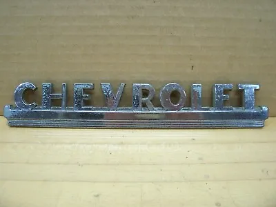 Vintage Chevrolet Side Or Hood Front Emblem Ornament 3592103 Car Truck 40's 50's • $22.99