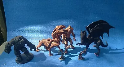 Prepainted Miniatures Lot Of 7 For D&D Huge Monsters! • $40