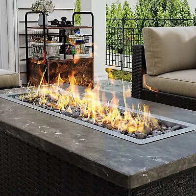 TAUS 36 X12  Drop-in Fire Pit Pan Gas Burner Outdoor Natural Gas Propane Tank • $146.90