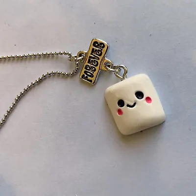 Marshmallow Forever Necklace  • $3.50