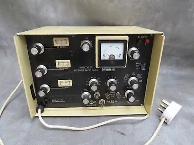 A VINTAGE POST OFFICE RECEIVER RADIO No 31A / NOISE MEASURING SET  *WORKING ?* • £20