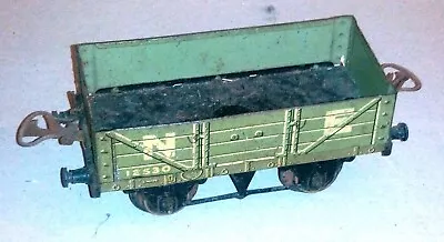 O Gauge Tinplate - Hornby Pre-War LNER Open Wagon. Grey. Fair Condition • £4.99