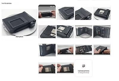 Ex Mamiya 645 Polaroid Back Film Holder HP402 For AF AFD II 29143 • $35.84