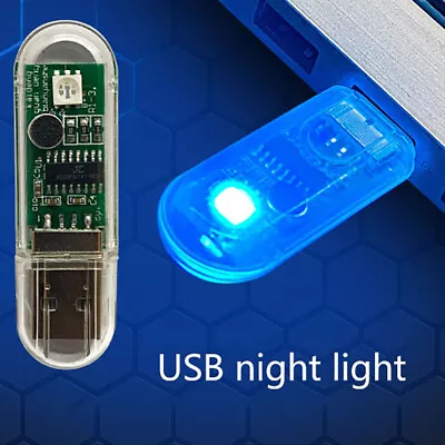 Smart Voice Control Night Light Colorful USB Night Light No Internet ConnectiBI • $1.44