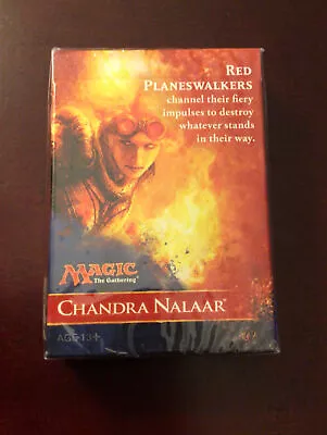 Magic The Gathering 2014 Promo Card Deck: Chandra Nalaar/Red Planeswalkers - NEW • $8