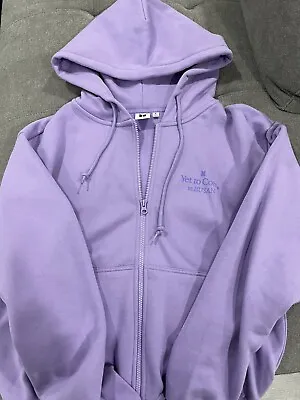BTS Yet To Come In Busan Zip-UP Hoodie Jacket Purple Size M - Medium • $150