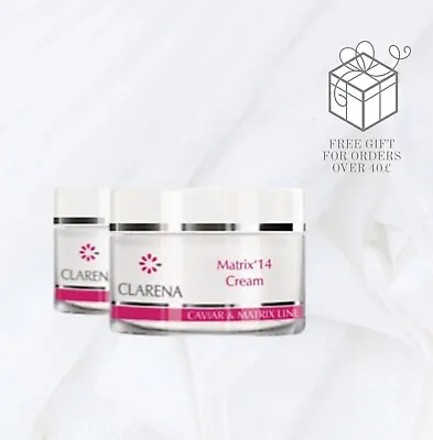 £27.50 • Buy Clarena Caviar Cream Activating 14 Genes Of Youth 50ml