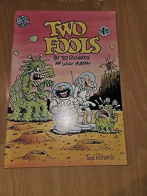 Two Fools No1 Last Gasp Underground Comic Ted Richards 1977 • £4