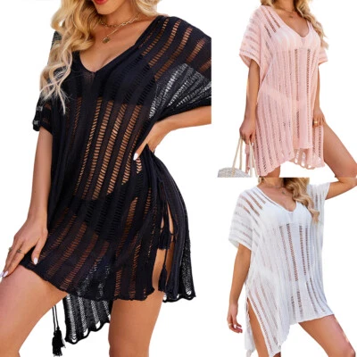 £6.98 • Buy Women Lady Bikini Cover Up Sarong Beach Long Dress Swimwear Swimsuit Plus Size