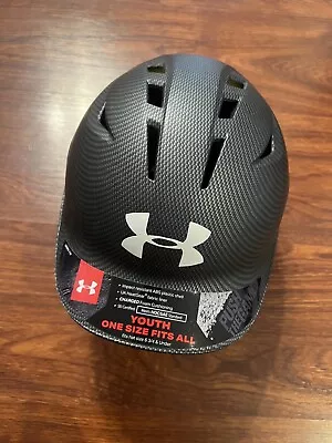 Under Armour Charged Youth Baseball Batting Helmet White Gray Camo  5 7/8-6 3/4 • $35