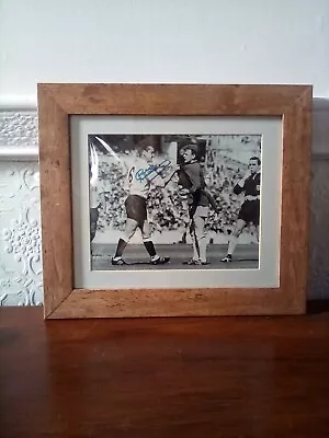 Framed Famous Dave Mackay / Billy Bremner Photo Signed By Dave MacKay.  • £19.99