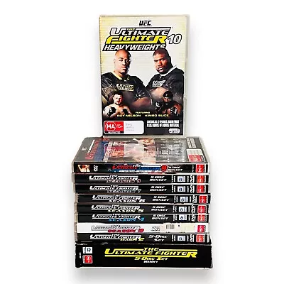 UFC The Ultimate Fighter DVD Collection - Seasons 1-10 - RARE Bulk Lot • £91.95