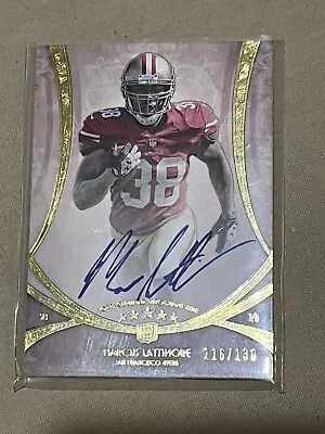 2013 Topps Five Star Futures Auto /130 Marcus Lattimore #FSFA-ML Rookie Auto RC • $7.99