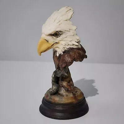 Bald Eagle Head Sculpture Mill Creek Studios Statue Artist Stephen Herrero USA • $43.71