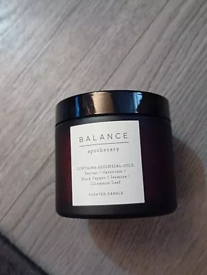 BALANCE  Apothecary Scented Candle New • £10