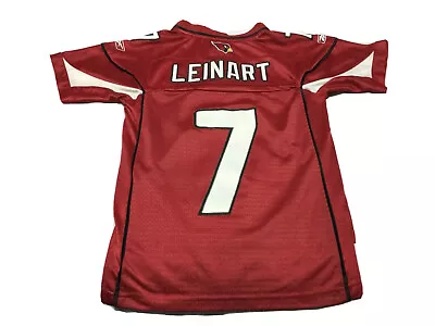Reebok Arizona Cardinals NFL Jersey Matt Leinart #7 Youth S (8) Red Stitched • $18.99