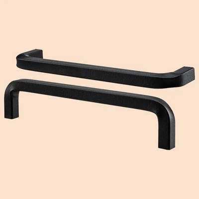 Ikea BORGHAMN Wardrobe Cabinet Pull Door Handle Black 170mm • £23.99