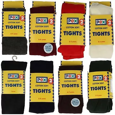 £12.99 • Buy Girls PEX Soft Plain Cotton Tights