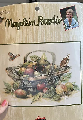 Lanarte Counted Cross Stitch Kit - Summer Fruit - Majolein Bastin - NEW • £23.99