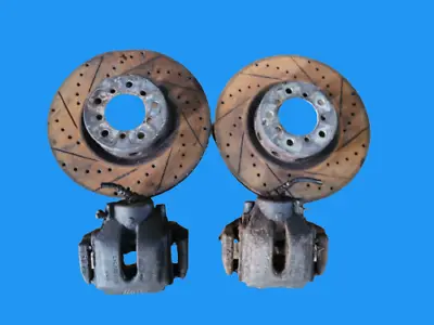 BMW 5 SERIES E39 M5 4.9 V8 S62 PAIR OF FRONT BRAKE CALIPERS WITH DISCS 340mm • $746.73