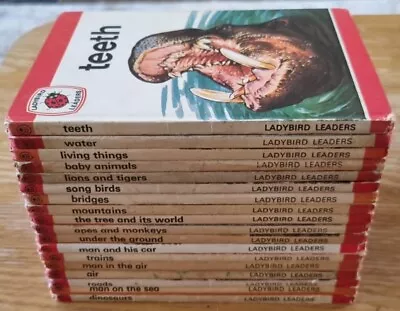 18 Vintage Ladybird Leaders Books Series 737 # Free Postage # Job Lot # B12 • £27.49