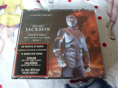 Michael Jackson History Past Present And Future Book 1 Epic 1995 2cd Set • £10