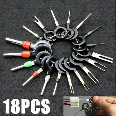 Car Wire Terminal Removal Tool Wiring Connector Pin Extractor Puller Accessories • $8.78