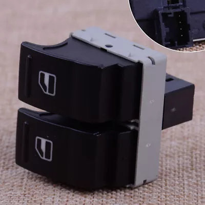 4-Pin Window Switch Driver Side 7E0959855 A Fit For VW Transporter T5 T6 Ht • £5.72