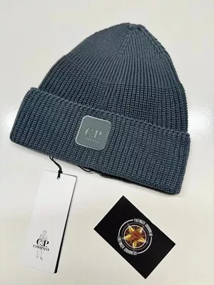 CP Company Metropolis Knit Beanie In Grey  Uni Size • £75