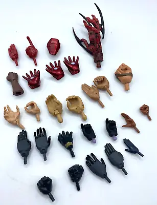 Action Figure 27 Piece Hands Lot Marvel Legends Diamond Select Star Wars • $10.18