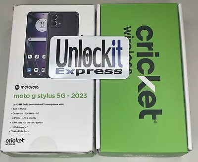 Motorola Moto G Stylus 5G 2023 128GB (XT2315) - Cosmic Black - Cricket Wireless • $99.99