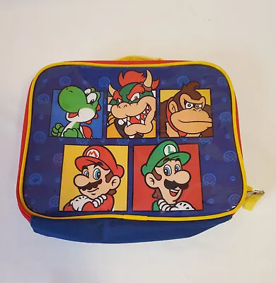 Super Mario Lunch Bag 2020 Nintendo Collectible 10x8 Kids Lunch Bag • $18