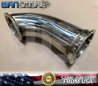 3  V-bend Stainless 90 Degree Universal Turbo Charger Elbow Pipe Exhaust • $42.50