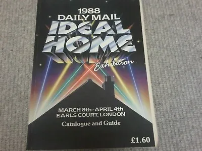 1988 Daily Mail Ideal Home Exhibition Catalogue And Guide • £10