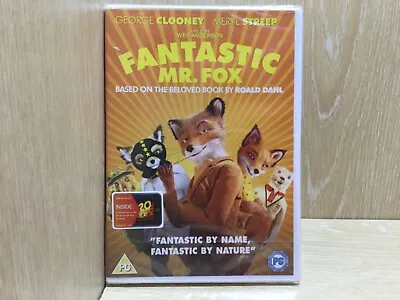 Fantastic Mr Fox DVD New & Sealed George Clooney Meryl Streep Film • £6.99