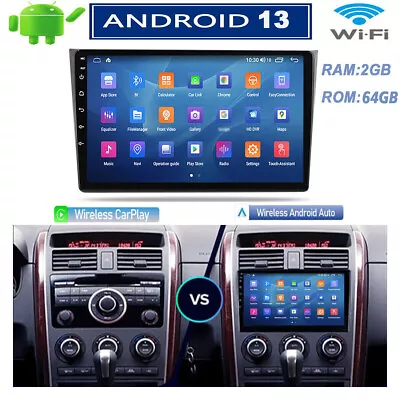 Android 13.0 Car Radio GPS Navi Stereo Wifi 64G For Mazda CX-9 CX9 2007-2015 • $125.77