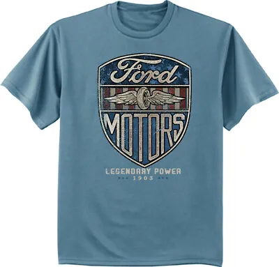 Ford Motors Mens Graphic Tee Mustang Racing Automotive Dad Gifts • $19.95