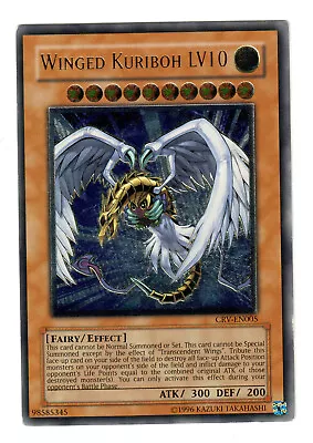 Winged Kuriboh LV10 CRV-EN005 Yu-Gi-Oh Ultimate Rare Single Card LP-NM • £54.99