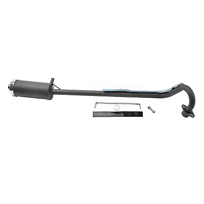 28mm Exhaust Pipe Muffler For Dirt Pit Bike Postie CRF50 CT70 CT90 CT110 CRF70 • $55.47
