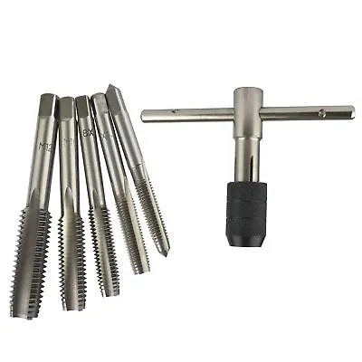 £6.49 • Buy Metric Tap And Die Set M6 - M12 And Tap Wrench 6pc By BERGEN AT229