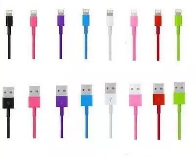 2M 3M Charging Lead Charger USB Data Cable For IPhone 5s 6s SE 7 8 Plus XR XS 11 • £2.89