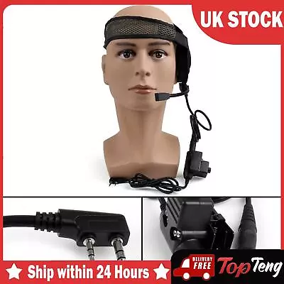 1xHD01 Z Tactical Bowman Elite II Headset U94PTT For Kenwood Rd Walkie-Talkie AZ • £22.79