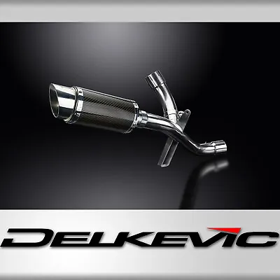 Delkevic Slip On Ducati Multistrada 1200  8  Carbon Round Muffler Exhaust • $379.99