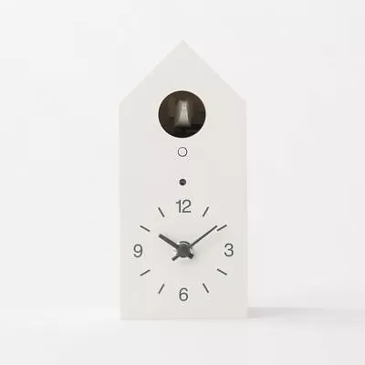 MUJI Mechanical Cuckoo Clock Wall Table Clock White Small Size From Japan Gift • $173.20