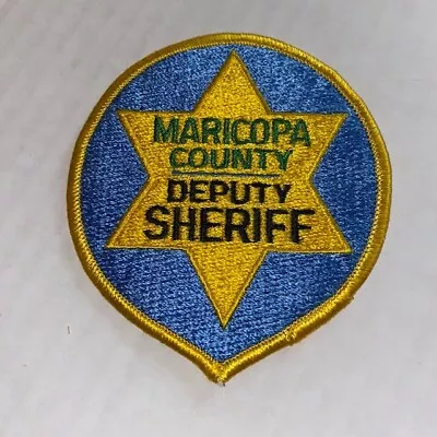 MARICOPA COUNTY – DEPUTY - ARIZONA AZ Sheriff Police Patch TEARDROP SHAPE  • $9.99